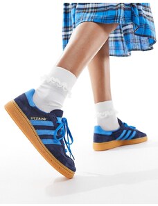adidas Originals - Handball Spezial - Sneakers blu scuro e blu acceso