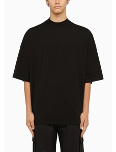 Jil Sander T-shirt girocollo ampia nera