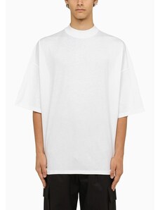 Jil Sander T-shirt girocollo ampia bianca