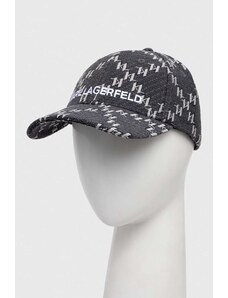Karl Lagerfeld berretto da baseball colore grigio