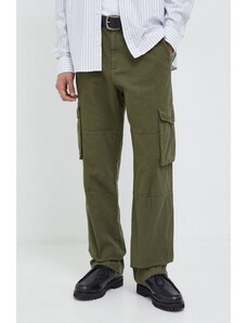 Les Deux pantaloni in cotone colore verde