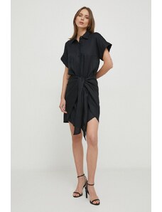 Lauren Ralph Lauren vestito di lino colore nero