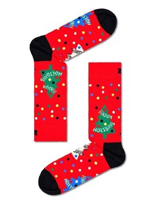 Happy Socks calzini Happy Holidays Sock colore rosso