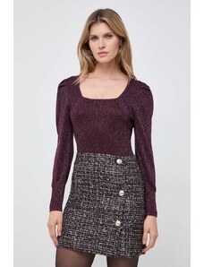 Morgan maglione donna colore violetto