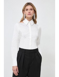 Karl Lagerfeld camicia donna colore bianco