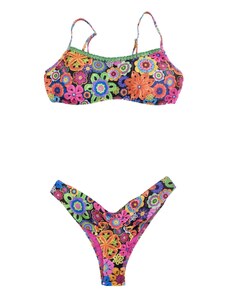 4GIVENESS FGBW2140 Bikini-L Multicolore Poliestere/Elastan