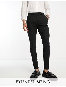 ASOS DESIGN - Pantaloni skinny eleganti neri-Black
