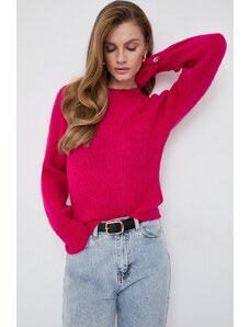 Morgan maglione in misto lana donna colore rosa