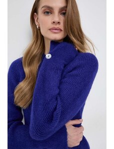 Morgan maglione in misto lana donna colore violetto