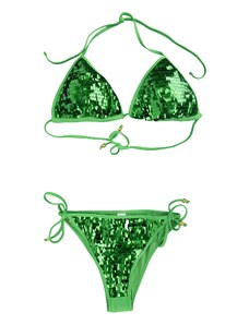 4GIVENESS FGBW2248 Bikini-S Verde Poliammide/Elastan/Poliestere