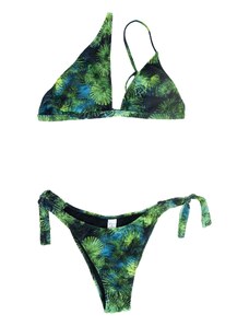 4GIVENESS FGBW2125 Bikini-S Verde/Nero Poliestere/Elastan