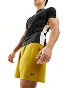 Nike Training - Dri-FIT Form - Pantaloncini marroni da 7"-Marrone