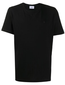 DONDUP UOMO T-shirt regular in Jersy nero uomo
