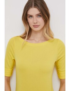 Lauren Ralph Lauren t-shirt donna colore giallo