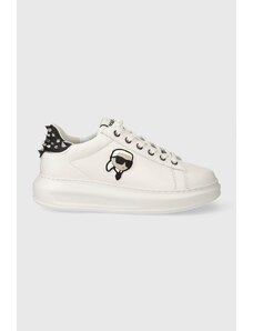 Karl Lagerfeld sneakers in pelle KAPRI colore bianco KL62529N
