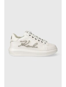 Karl Lagerfeld sneakers in pelle KAPRI colore bianco KL62510G