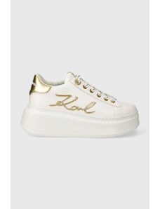 Karl Lagerfeld sneakers in pelle ANAKAPRI colore bianco KL63510A