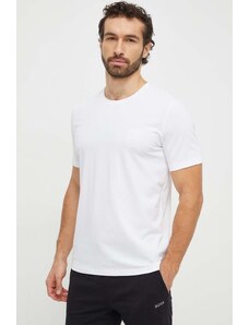 BOSS t-shirt uomo colore bianco