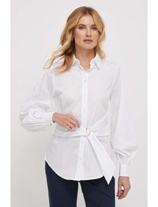 Lauren Ralph Lauren camicia donna colore bianco