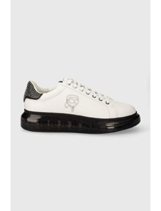 Karl Lagerfeld sneakers in pelle KAPRI KUSHION colore bianco KL52631N