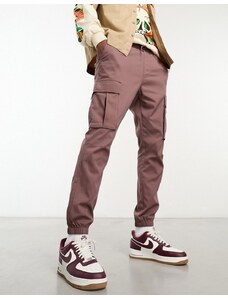 Pacsun - Kai - Pantaloni slim cargo elasticizzati color pepe marrone