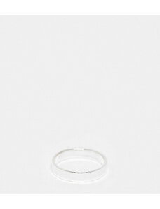 Kingsley Ryan - Anello in argento sterling a fascia da 4 mm