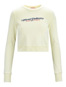DIESEL A05094 5JF Sweatshirt-XS Giallo Cotone/Elastan