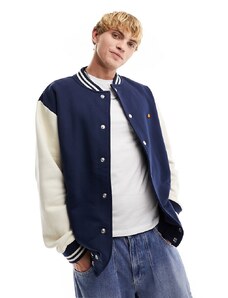 ellesse - Downtown - Giacca stile college blu navy