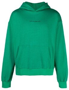 Throwback hoodie verde question mark