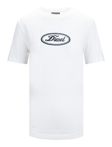 DIESEL A05216 100 T-Shirt-XS Bianco Cotone