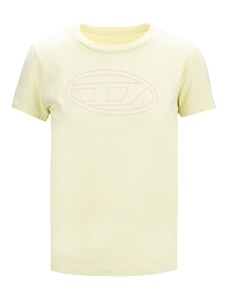 DIESEL A05116 5JF T-Shirt-S Giallo Cotone
