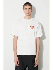 Human Made t-shirt in cotone Graphic uomo colore bianco HM26TE011