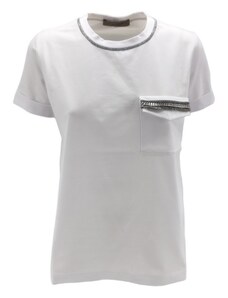 D.EXTERIOR T-shirt Bianco/argento