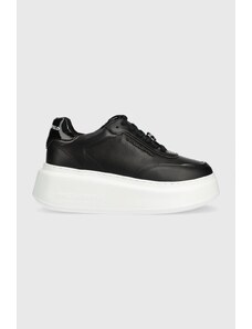 Karl Lagerfeld sneakers in pelle ANAKAPRI colore nero KL63519