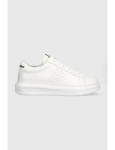 Karl Lagerfeld sneakers in pelle KAPRI MENS colore bianco KL52574