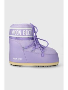Moon Boot stivali da neve ICON LOW NYLON colore violetto 14093400.013