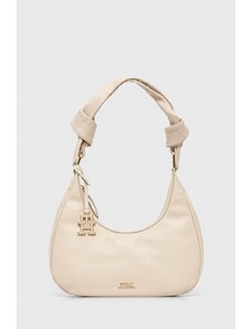 Tommy Hilfiger borsa a mano in pelle colore beige
