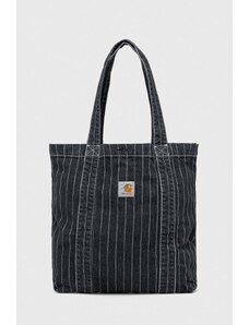 Carhartt WIP borsa Orlean Tote Bag colore nero I033007.1XX06