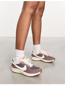 Nike - Waffle Debut - Sneakers color prugna e bianco sporco-Viola