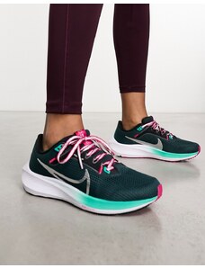 Nike Running - Air Zoom Pegasus 40 - Sneakers nero multi-Verde