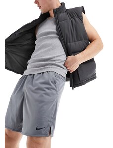 Nike Training - Dri-FIT Totality - Pantaloncini grigi da 7" sfoderati-Grigio