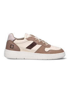 D.A.T.E. Sneaker donna bianca/panna in pelle SNEAKERS