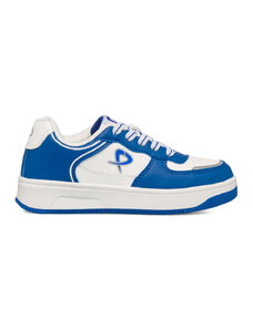Sneakers bianche e blu da bambino P Go