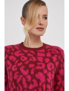 United Colors of Benetton maglione in misto lana donna colore rosa