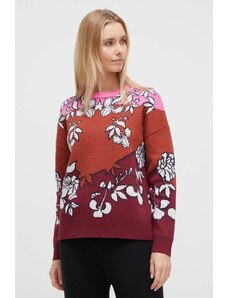 Roxy maglione in misto lana x Rowley donna colore granata