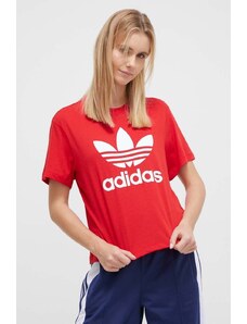 adidas Originals t-shirt donna colore rosso IM6930