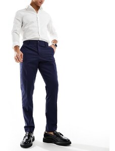 Selected Homme - Pantaloni eleganti slim blu navy