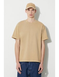Carhartt WIP t-shirt in cotone S/S Taos T-Shirt uomo colore beige I032847.1YAGD