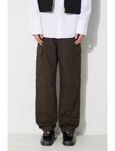Carhartt WIP pantaloni Regular Cargo Pant uomo colore marrone I032467.4702