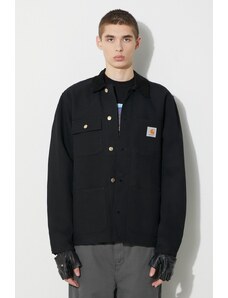 Carhartt WIP giacca di jeans Michigan Coat uomo colore nero I031519.0